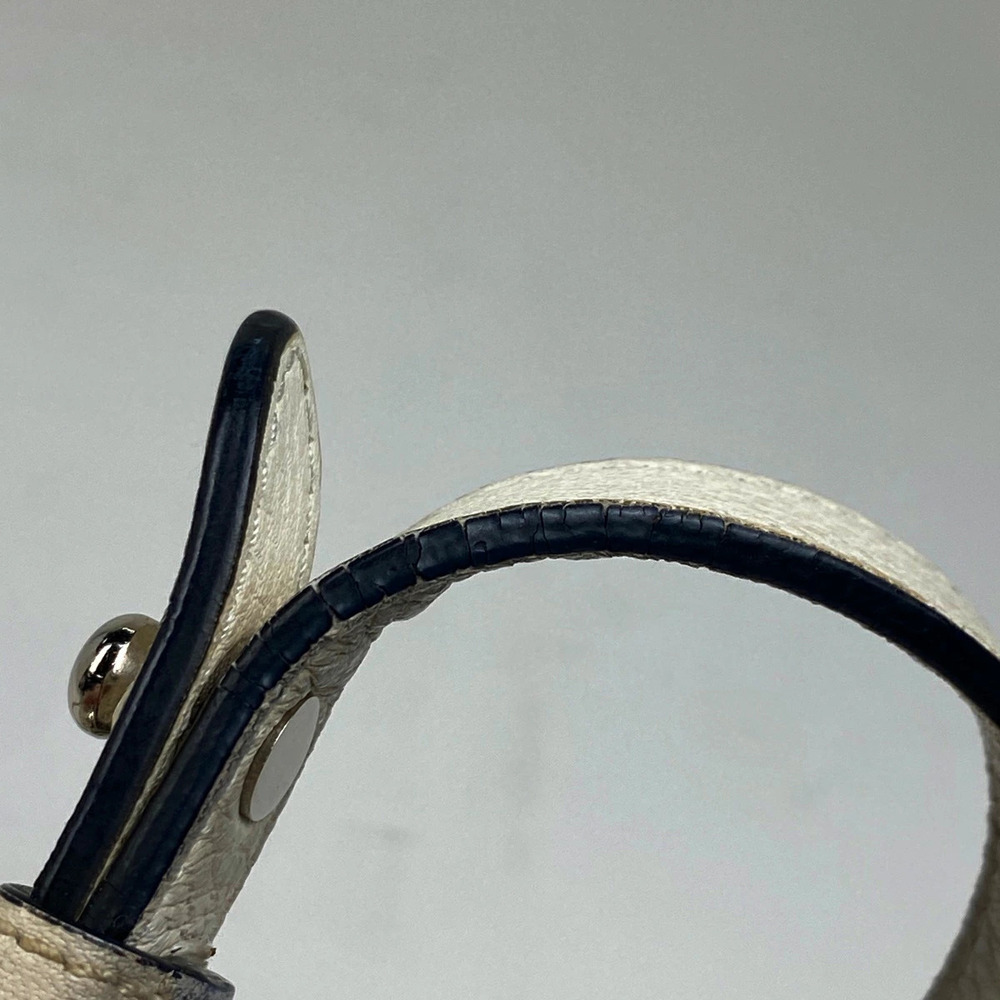 Prada Logo Shoulder Bag Crossbody Leather White - Picture 4 of 5